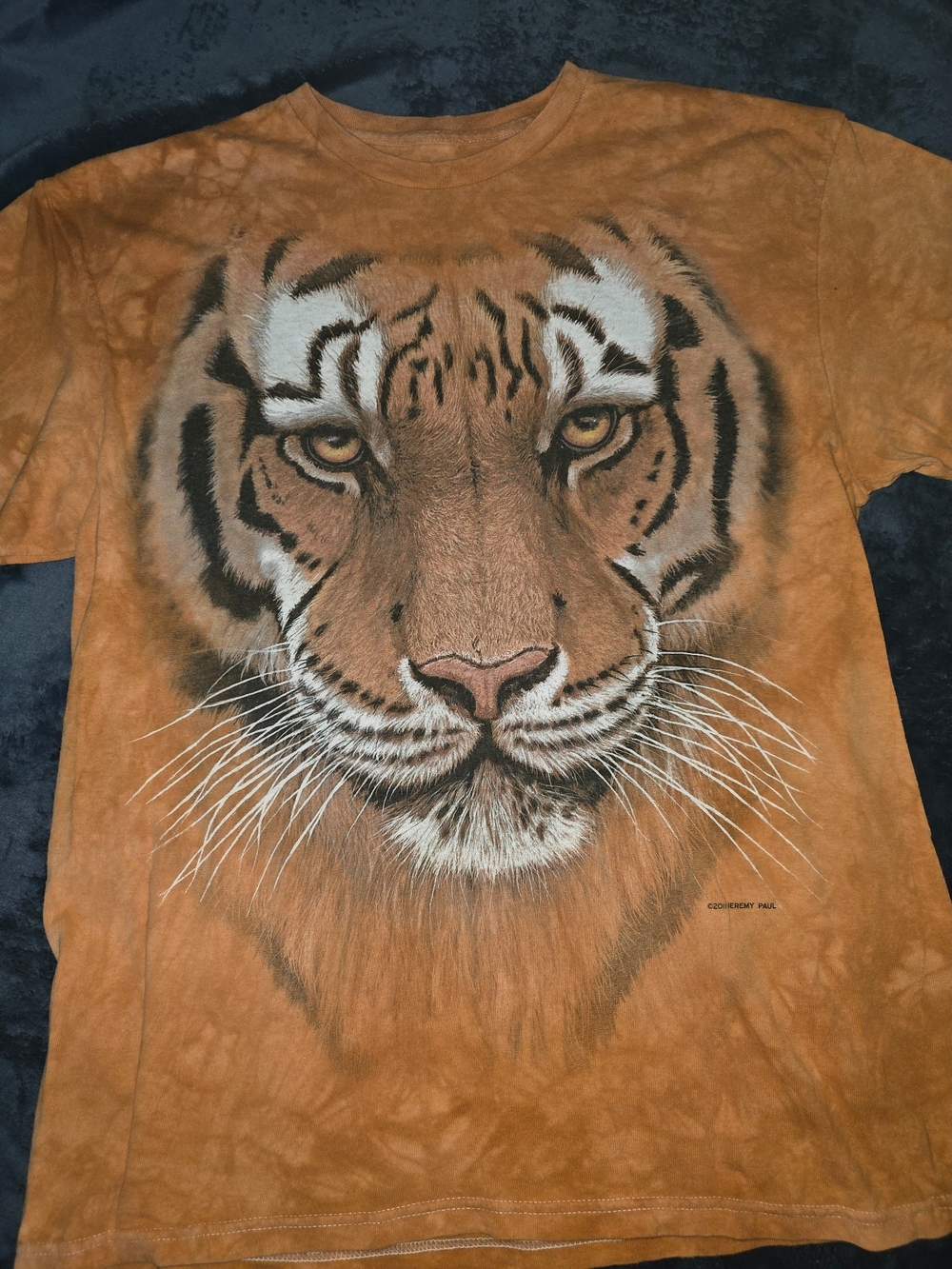 The Mountain Orange Tiger Face Tee - Picture 2 of 10